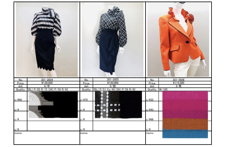 Summer Collction VELLA(3月展示会)